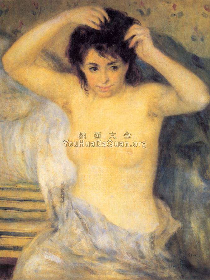 Torso: Before the Bath( The Toilette) - 皮埃尔·奥古斯特·雷诺阿